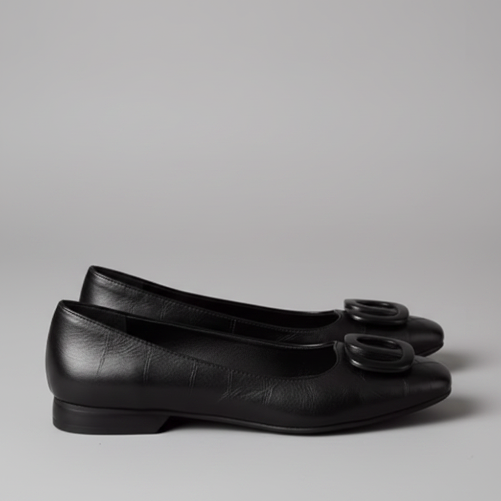 Bailarinas negro - vista lateral