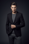 Blazer negro mejorado