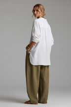 Conjunto khaki espalda