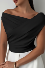 Estela - Blusa de corte asimétrico 1