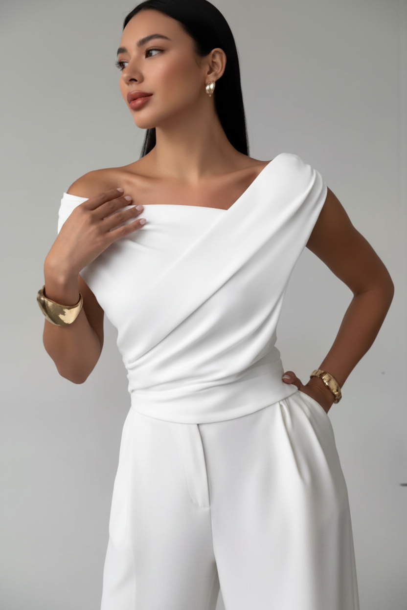 Estela - Blusa de corte asimétrico 4