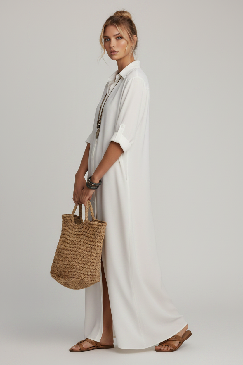 Graciela - Vestido Maxi estilo boho chic