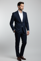 Jaime blazer azul lateral