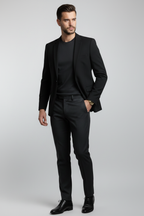 Jaime blazer negro lateral