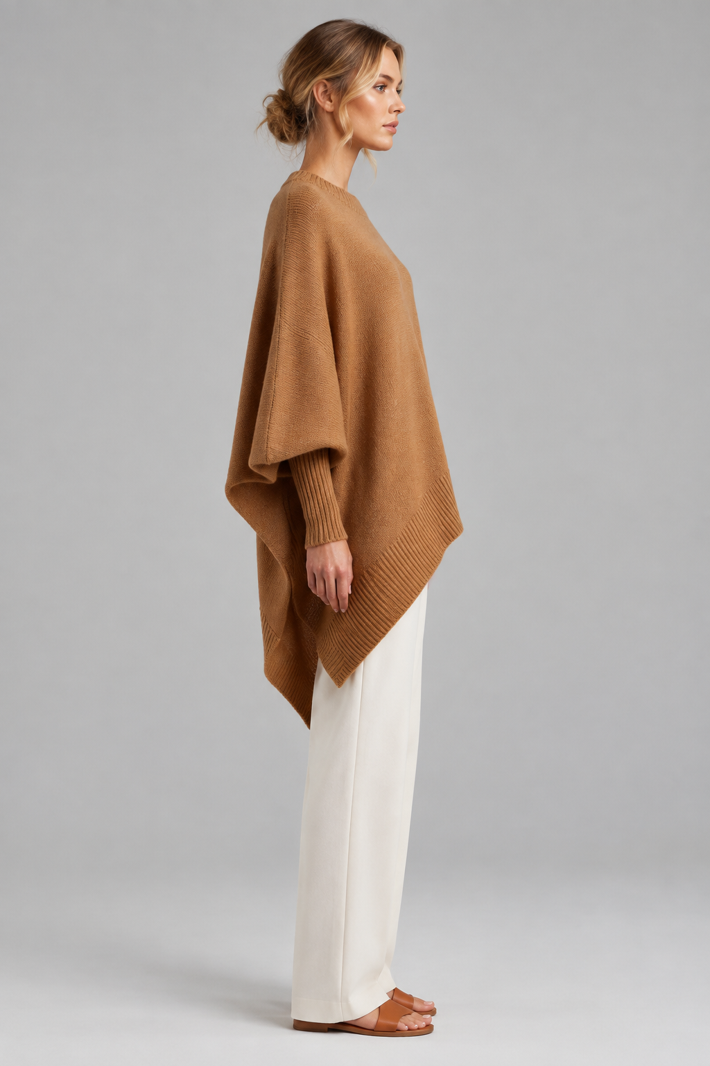 Jersey camel, vista perfil