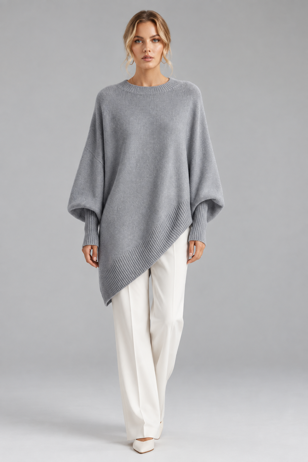 Jersey gris, vista frontal