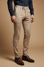 Pantalón beige - detalle